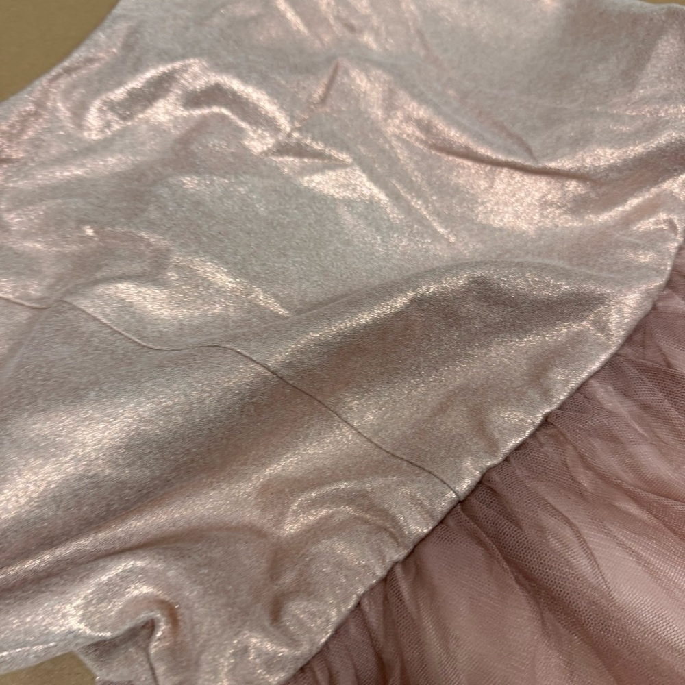SHIMMER ROSE GOLD TUTU DRESS - Picture 4 of 10